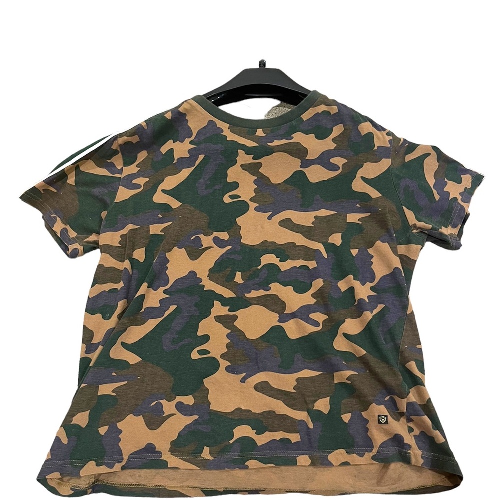 Denim and flower Ricky Singh camouflage, shirt, medium